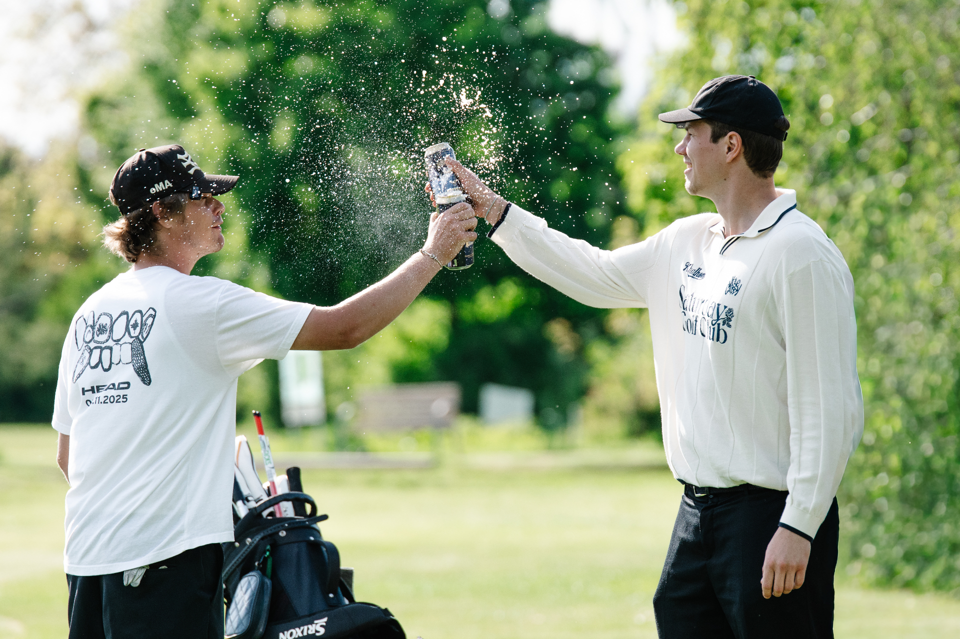 Urban Golf League Impression: Team am Golfplatz